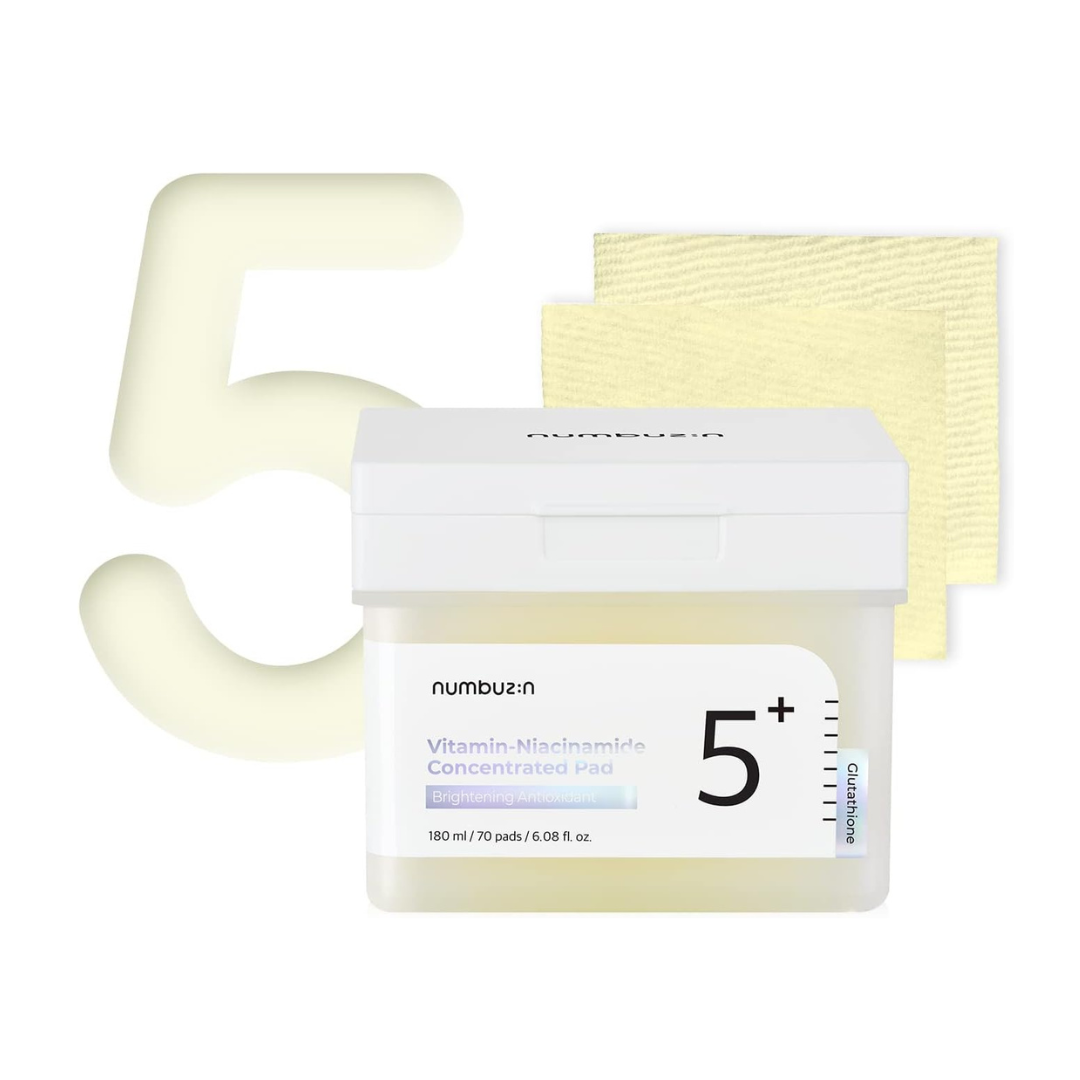 Numbuzin No. 5+ Niacinamide Concentrated Toner Pads