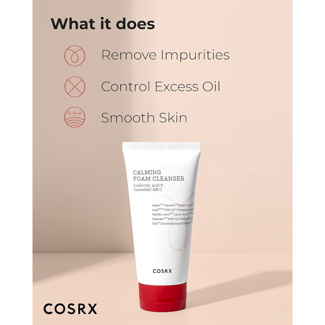 Cosrx Calming Foam Cleanser